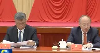 馬興瑞（左）和尹力（右）