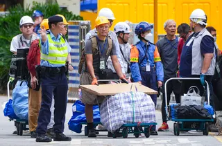 According to the government, more than 1,000 personnel from various departments were deployed each day of the operation. Photo: Eugene Lee