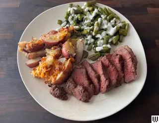 Image may contain Beef Food Meat and Plate