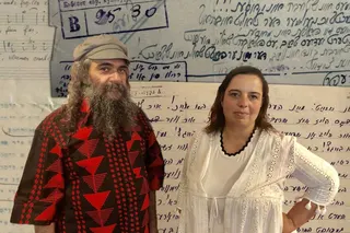 Songwriter and musician Psoy Korolenko and the University of Toronto’s Anna Shternshis led the project to bring the songs to life. Photo: Daniel Rosenberg