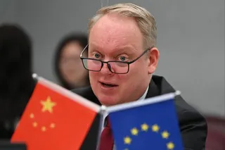 Jens Eskelund, chair of the European Union Chamber of Commerce in China, says ambiguous regulations make it difficult for companies to understand what they must comply with. Photo: dpa
