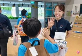 胡恺玲全心支持特需学生，他们的进步与成长则激励她继续前行，帮助更多孩子做好步入社会的准备。 （受访者提供）