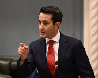 Queensland Premier David Crisafulli during Question Time