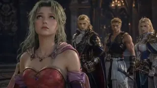 Terra looks up to the sky.