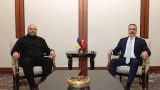 Turkish foreign minister receives Ukraine’s chief negotiator