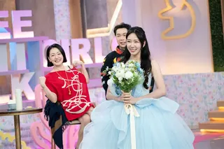 啦啦隊女神檸檬被「同個小三劈腿3次」，小Ｓ大傻眼。（圖／東森提供）