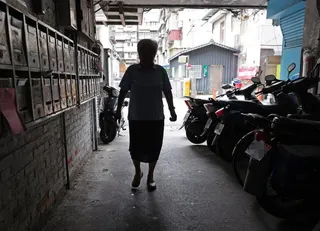陽光行動「雙老城市」，老人住老屋。（記者潘俊宏／攝影）