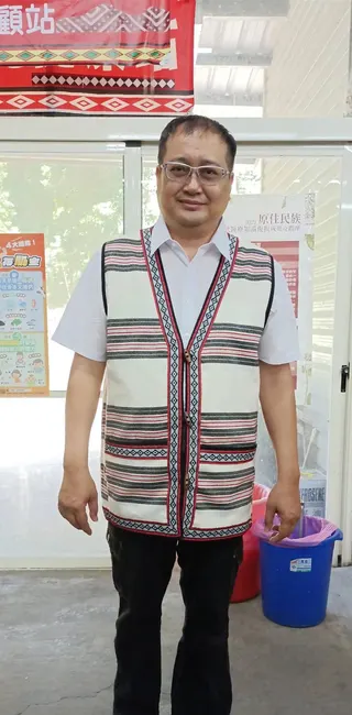 基隆市首次有山地原住民議員選舉，民進黨基隆市黨部徵召泰雅族的高願孝參選。（民進黨基隆市黨部提供／張志康基隆傳真）