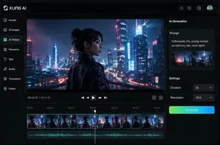 短影音平台加速全球商業化！快手公布Kling AI最新成績，影音生成工作流競爭升溫
