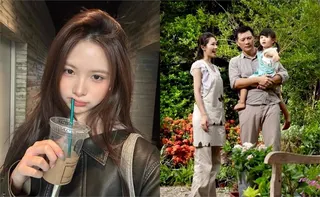 蔡詩萍愛女21歲「布料猛上縮」整截透氣！媽媽出賣「超反差成長照」近況曝光