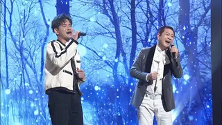 《綜藝一級棒》吳俊宏(左)與蔡小虎合唱（圖／中視提供）
