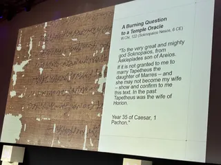 Mistral AI Now Summit — decoding ancient papyrus with AI