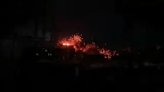 ISRAEL HITS GAZA CAMP