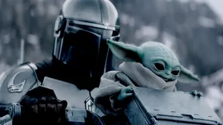 The Mandalorian and Grogu still