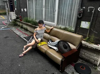 曾雅蘭對女兒的短髮稱讚有加。（圖片來源：FB 侯昌明）
