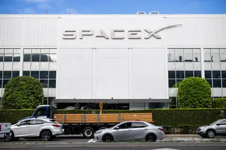 SpaceX facilities in Hawthorne, California.