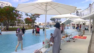 高雄星光水岸公園改造完工　戲水區大升級放電又消暑