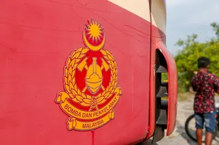 The two teenage girls who were found drowned after they were believed to have been swimming in a quarry pond at Kampung Gum-Gum, Sandakan, on Sunday afternoon. — Picture by Raymond Manuel