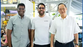 陈诗龙走访工人党选区 毕丹星顺道前去打招呼