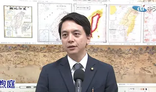 國民黨立委牛煦庭1日在立法院受訪時，還原接受太流陳情案的始末。（圖／中天新聞）