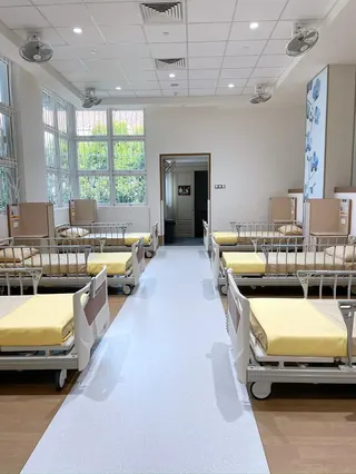 A ward at Vanguard Care Home (Hougang).