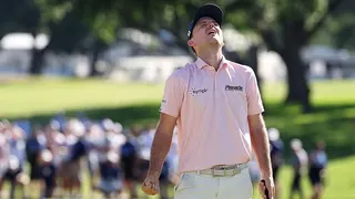 Russell Henley of the United States celebrates