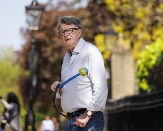 Peter Mandelson, pictured in April