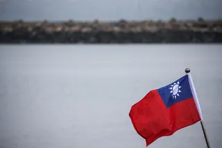 The T-34 plane crashed at 8.08am at the northern end of the runway at Gangshan Air Base in the island’s southern port city of Kaohsiung, the ministry said. — AFP pic