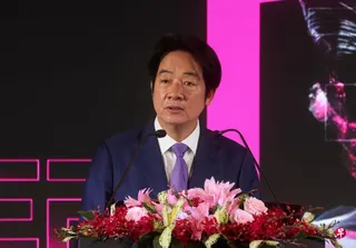 台湾总统赖清德星期二（6月2日）出席“2026年台北国际电脑展（COMPUTEX）开幕典礼”，并发表演讲。 （路透社）