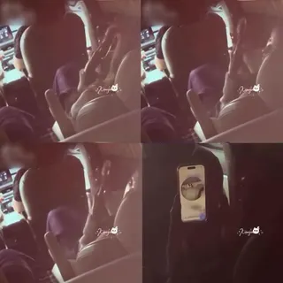 張員瑛在上海遭到私生飯「貼後車廂玻璃上對著她偷拍」。圖／翻攝自微博