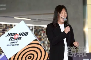 瑪莎擔任音樂策展人，笑說動用特權邀請楊乃文跟告五人合作。李鍾泉攝