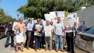 NRSC staffers protest Platner