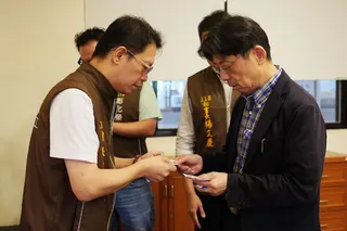 企業與學界再牽手！彰化中小企業榮譽指導員協進會拜訪大葉大學，交流產學合作與人才培育方向。（大葉大學提供）