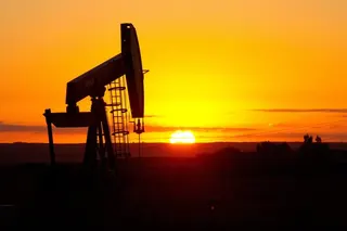 An oil pumpjack is seen in the US state of North Dakota. The US-Israel war on Iran has upended global oil markets, with stockpiles likely to fall to “critical levels” by summer, according to the International Energy Agency. Photo: AFP
