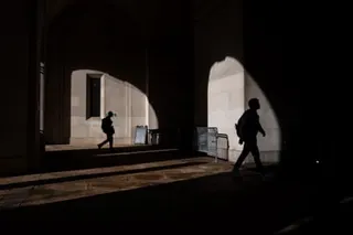 people walking