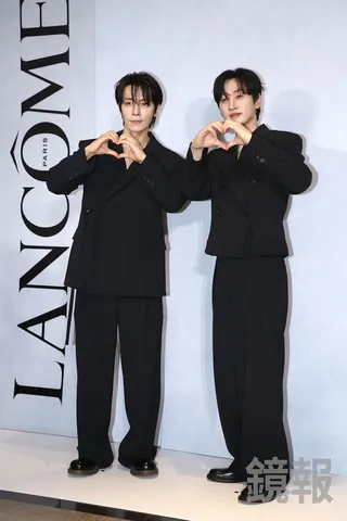 Super Junior-D&amp;E 東海、銀赫出席美妝品牌活動。董孟航攝