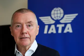 Willie Walsh, Director General of the International Air Transport Association (IATA), poses for a portrait after an interview with Reuters on the impact of the war in the Middle East at Cointrin Airport in Geneva April 28, 2026. — Reuters pic