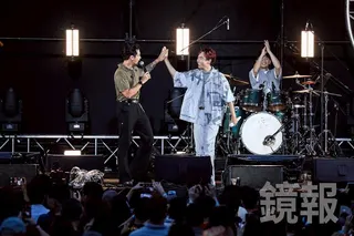 高爾宣與理想混蛋組成限定「蛋高CP」演唱新歌。鄒保祥攝