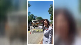 被狠酸！鄭麗文見鴨子船開心PO文 美主播節目直言：她是中國北京的人