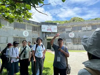 聆聽簡中生前輩口述歷史，分享生命故事(國教署提供)