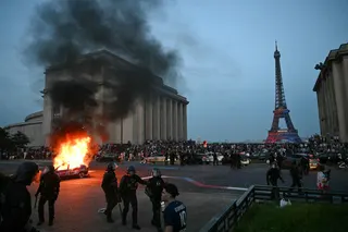 On May 30, 2026, disturbances broke out at the Place du Trocadéro in Paris following PSG’s victory over Arsenal in the Champions League final