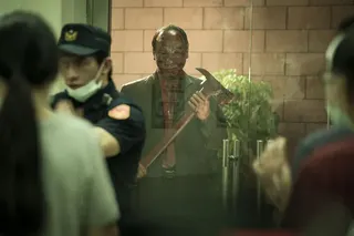 王自強在《哭悲》的演出相當駭人。（圖／麻吉砥加提供 ）