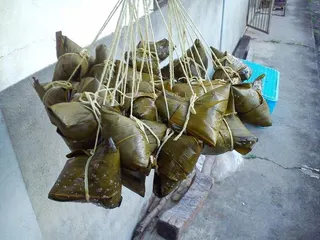 南投醫院營養師提醒，端午吃粽掌握適量、均衡、多活動原則，才能享受美食兼顧健康。(...