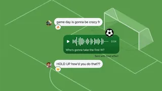 Instagram於全球推出全新「Goal!」AI 語音特效，傳送語音訊息即可解鎖驚喜動畫。（圖／Meta）