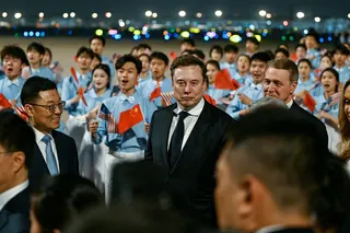 埃隆·马斯克今年5月在北京。SpaceX尚未说明其为何不愿接受来自中国和香港的投资。
