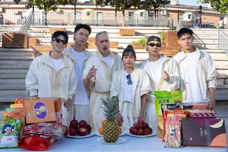 郭坤耀與蕭歆霓攜手台灣四大男神完封西班牙。（圖／WHAT A TRIP提供）