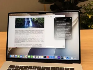 「視覺智慧」功能也適用於iPad和Mac，使用者可以在螢幕上進行視覺搜索、提問和...