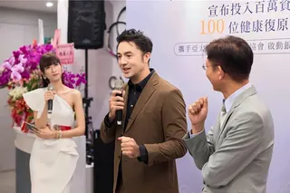 班傑14日出席活動，談及過去動了2次手術。（嘉樂娛樂工作室提供）