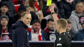 Turpin sending Tuchel to the stands in the Champions League against Manchester City