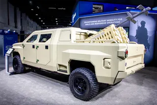 这家汽车制造商近10年前成立通用汽车国防（GM Defense）子公司，正式重返国防事业。（图取自通用汽车国防官网）